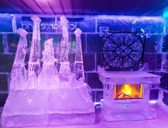 The Ice Bar in Barcelona