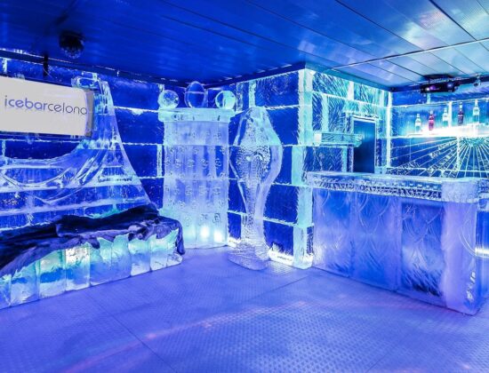 The Ice Bar in Barcelona